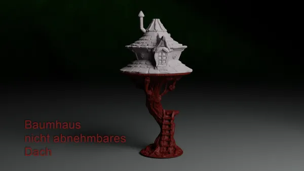 Tree house - 3D printed